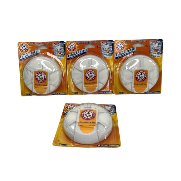 (Box of 4) Arm & Hammer Baking Soda Fridge Fresh Air Filter, 0.28 oz - Picture 2 of 6